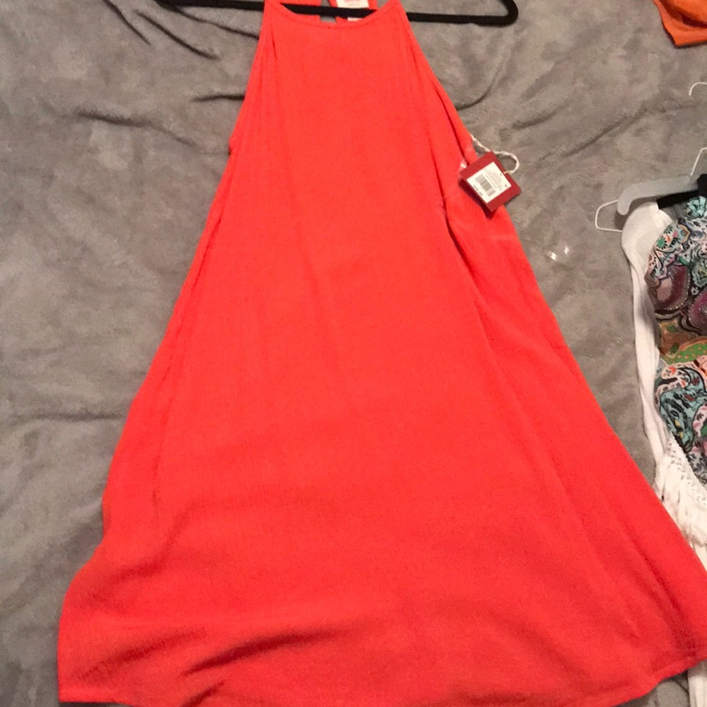 Orange dress